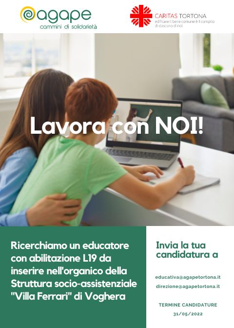 Ricerca Educatore L19 - 